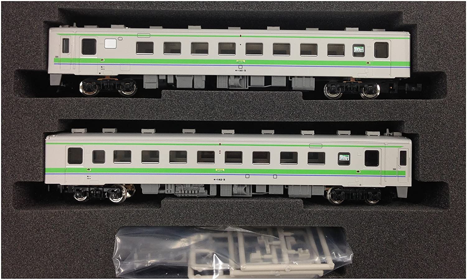 Greenmax 4578 J.R. Diesel Train Type Kiha141/Kiha142 [Early Color] Additi - BanzaiHobby
