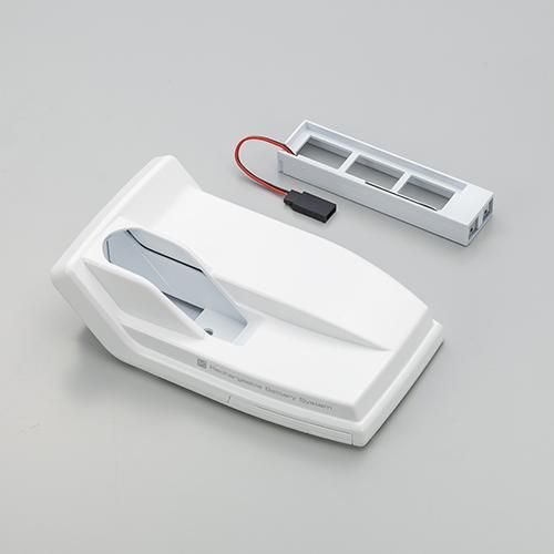 Ko Propo 10677 Battery stand unit (white) - BanzaiHobby