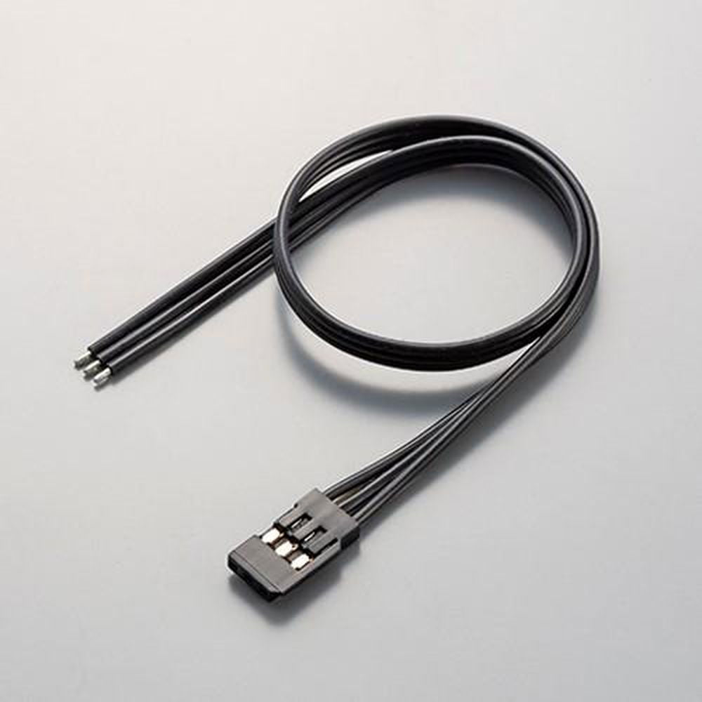 Ko Propo 36524 Black Servo wire(High Current) 250mm - BanzaiHobby