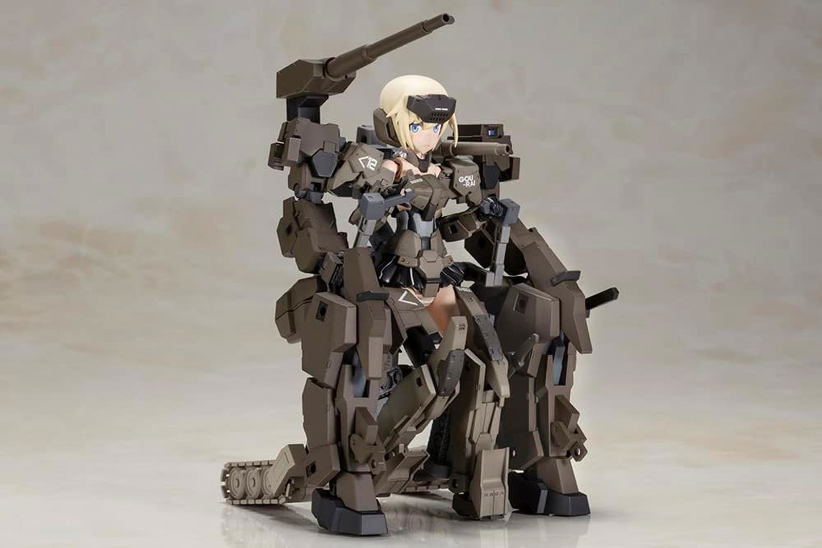 Kotobukiya FG118 Frame Arms Girl Gourai Kai with Exo Suit, Gourai - BanzaiHobby