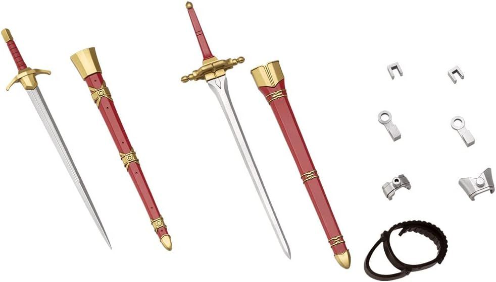 Kotobukiya GE001 M.S.G Modeling Support Goods, Vertue Style 01, Sword Set A - BanzaiHobby