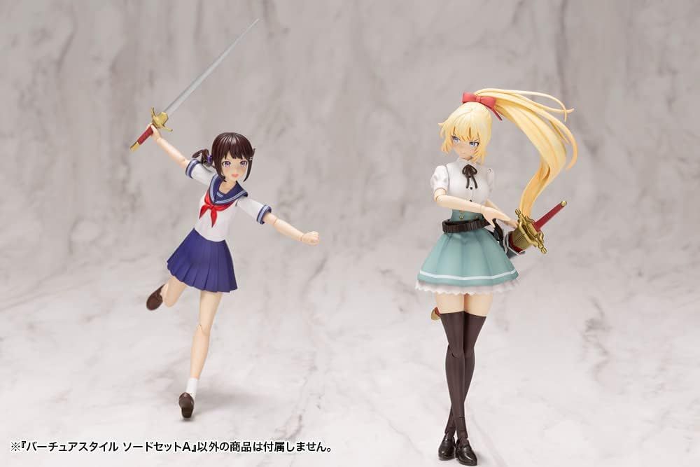 Kotobukiya GE001 M.S.G Modeling Support Goods, Vertue Style 01, Sword Set A - BanzaiHobby