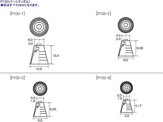Kotobukiya P103X Plaunit P103 Vernier Nozzles - BanzaiHobby