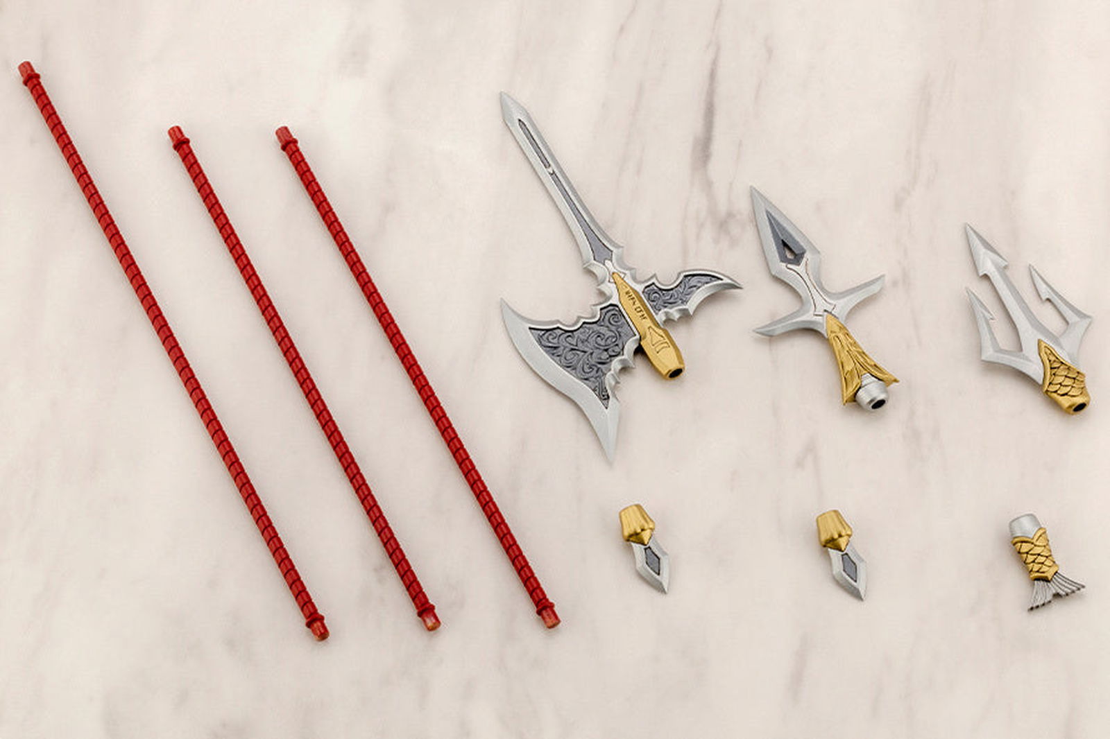 Kotobukiya [PO OCT 2023] GE003 Virtuous Style 03 Pole Weapon Set - BanzaiHobby