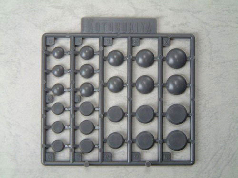 Kotobukiya Plaunit P107 Round Molds - BanzaiHobby