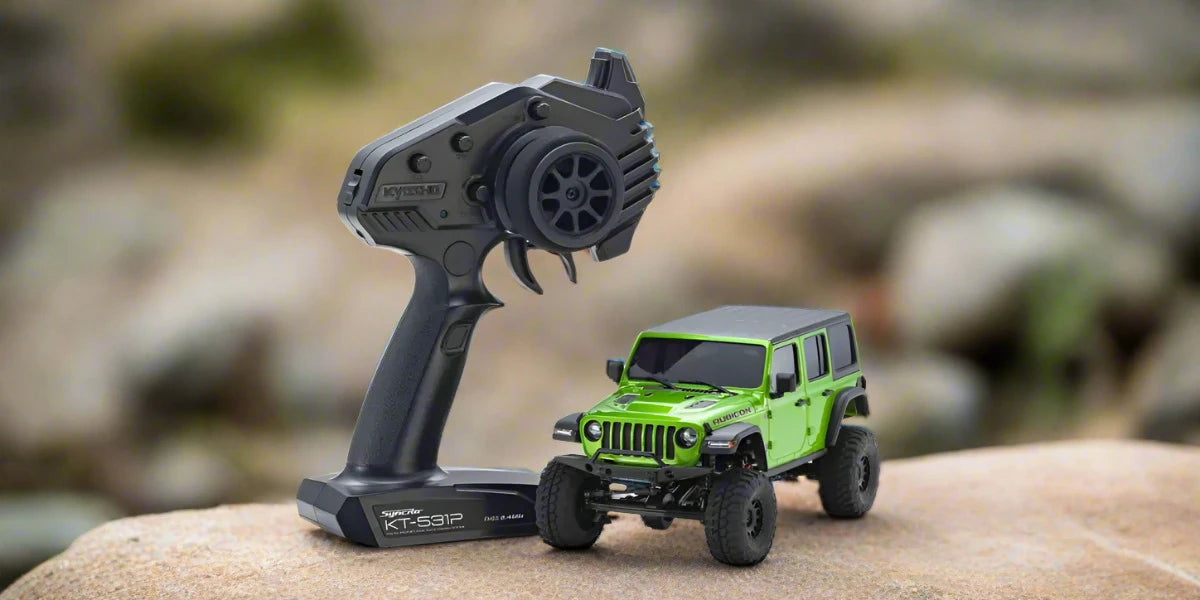 Kyosho 32536GR Wrangler Unlimited Rubicon Mojito