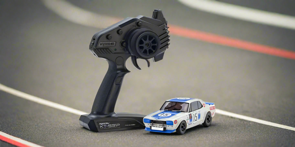 Kyosho 32643BL MINI-Z AWD 2000GT-R (KPGC10) Racing 1972 #15