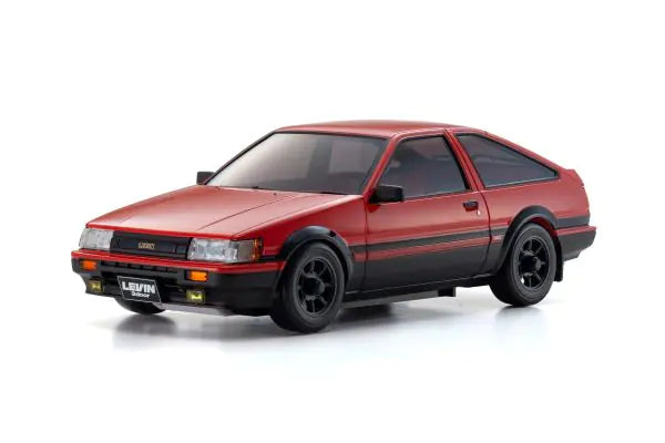 Kyosho MZP473RBK ASC MA020 Toyota LEVIN AE86 Red/Black