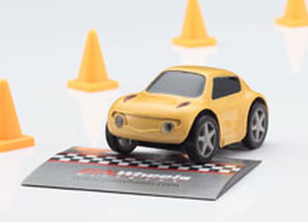 Kyosho 32050Y ZENWheels MicroCar Yellow - BanzaiHobby