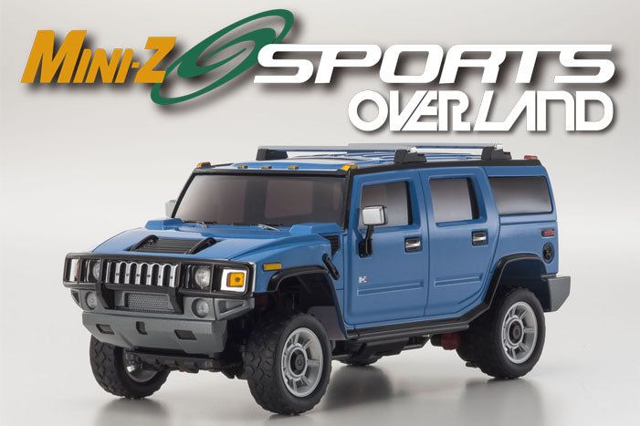 Kyosho 32062BL HUMMER H2  Blue - BanzaiHobby