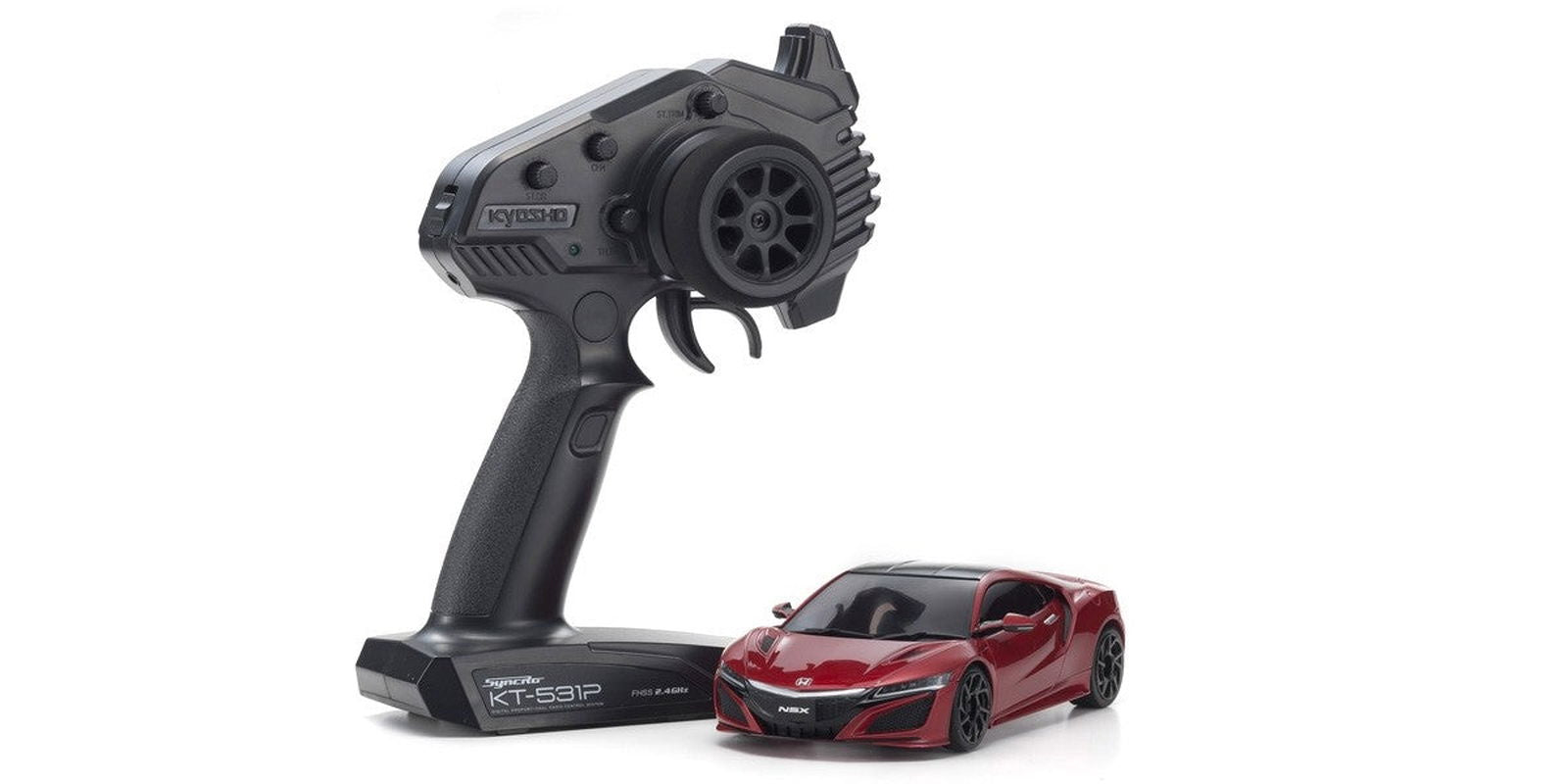 Kyosho 32322R MINI-Z RWD Honda NSX Valencia Red Pearl - BanzaiHobby