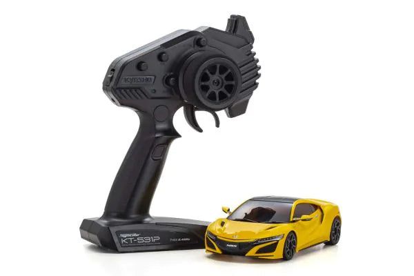 Kyosho 32322Y MINI-Z RWD readyset Honda NSX Yellow Pearl - BanzaiHobby