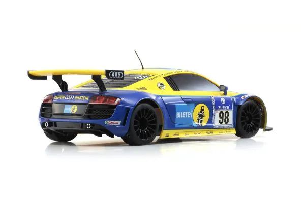 Kyosho 32329BT MINI-Z RWD Series Ready Set Audi R8 LMS Phoenix Racing NBR 2010 #98 - BanzaiHobby