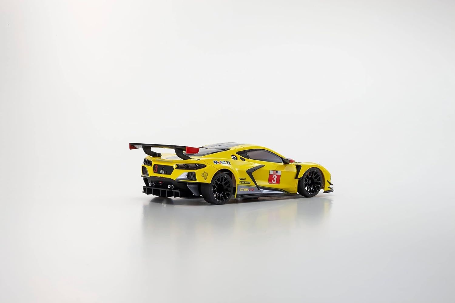 Kyosho 32342Y MR03RWD Chevrolet Corvette C8.R Yellow - BanzaiHobby
