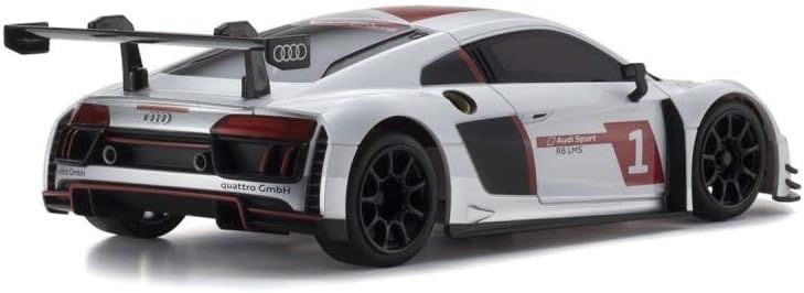 Kyosho 32344AS MR03RWD Audi R8 LMS 2015 White - BanzaiHobby