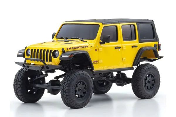 Kyosho 32521Y MINI-Z 4x4 readyset JeepⓇ WRANGLER UNLIMITED Rubicon Hellayella - BanzaiHobby