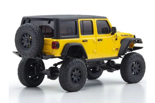 Kyosho 32521Y MINI-Z 4x4 readyset JeepⓇ WRANGLER UNLIMITED Rubicon Hellayella - BanzaiHobby