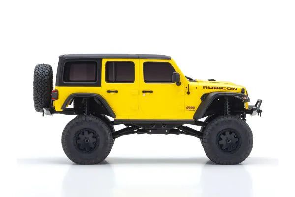 Kyosho 32521Y MINI-Z 4x4 readyset JeepⓇ WRANGLER UNLIMITED Rubicon Hellayella - BanzaiHobby