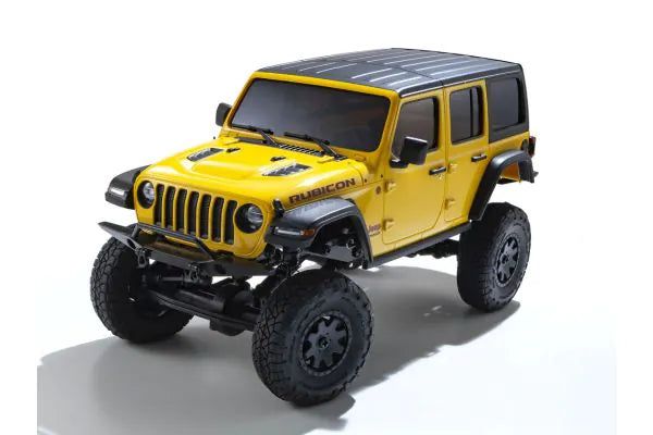 Kyosho 32521Y MINI-Z 4x4 readyset JeepⓇ WRANGLER UNLIMITED Rubicon Hellayella - BanzaiHobby