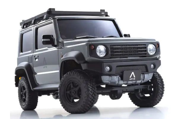 Kyosho 32535G MINI-Z 4x4 readyset Suzuki Jimny Sierra APIO JIMNY TS4 Medium Gray - BanzaiHobby