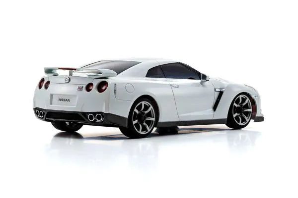 Kyosho 32628PW MINI-Z AWD NISSAN GT-R R35 White Pearl - BanzaiHobby