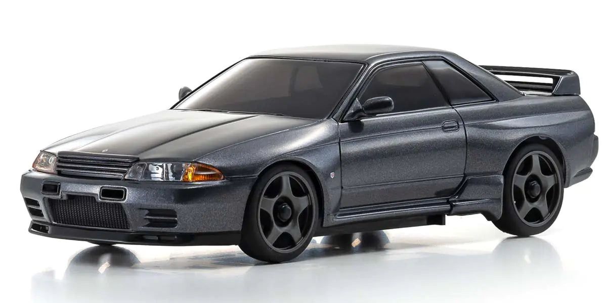 Kyosho 32639GM MINI-Z AWD NISSAN SKYLINE GT-R NISMO (R32) Gun Metallic - BanzaiHobby