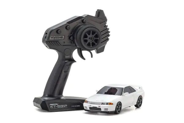 Kyosho 32639W MINI-Z AWD NISSAN SKYLINE GT-R N1 Version (R32) White - BanzaiHobby