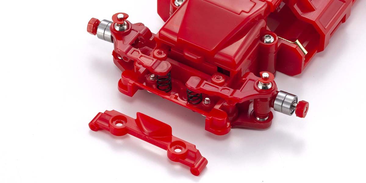 Kyosho 32792SP MINI-Z Racer MR-03EVO SP Chassis Set Red Limited - BanzaiHobby