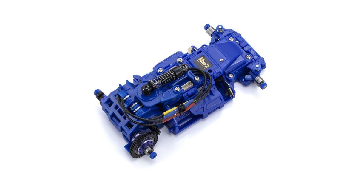 Kyosho 32793SP MINI-Z Racer MR-03EVO SP Chassis Set Blue Limited - BanzaiHobby