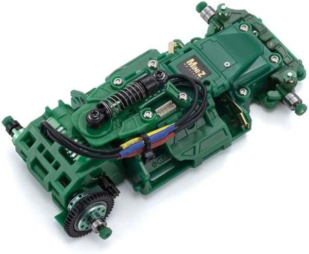 Kyosho 32798SP MINI-Z Racer MR-03EVO Chassis Set Green Limited - BanzaiHobby