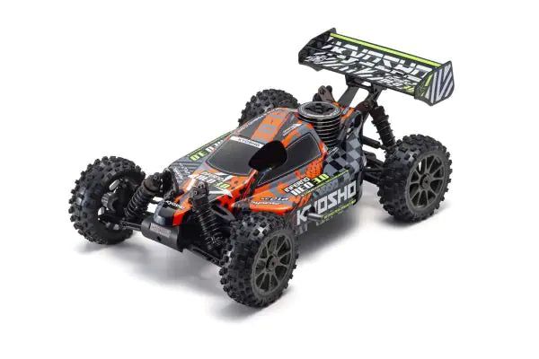 Kyosho 33012T5 1:8 Scale Radio Controlled GP Powered Racing Buggy readyset INFERNO NEO 3.0 Color type 5 Red - BanzaiHobby