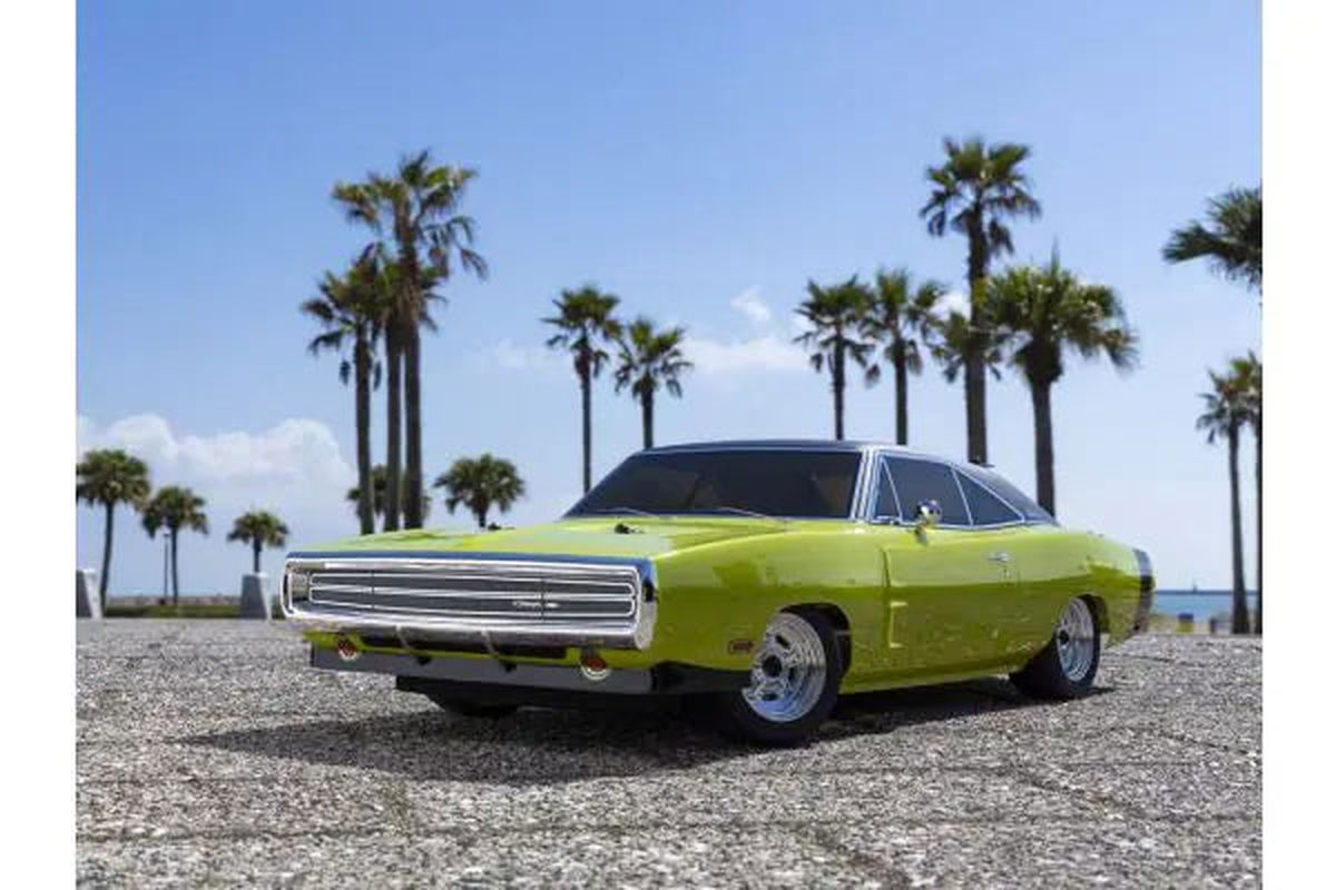 Kyosho 34417T2 1:10 Scale Radio Controlled Electric Powered 4WD FAZER Mk2 FZ02L Series readyset 1970 Dodge Charger Sublime - BanzaiHobby