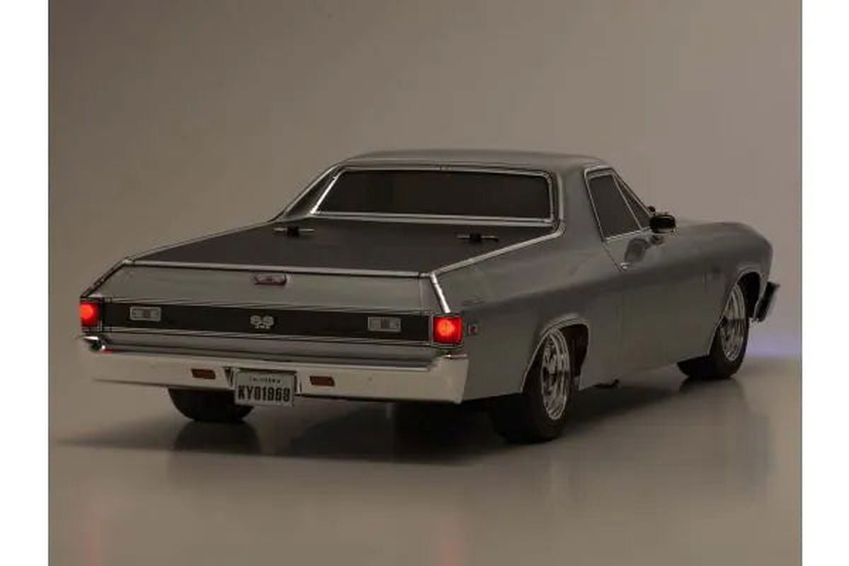 Kyosho 34419T2 1:10 Scale Radio Controlled Electric Powered 4WD FAZER Mk2 FZ02L Series readyset 1969 Chevy® El Camino® SS 396® Cortez Silver - BanzaiHobby