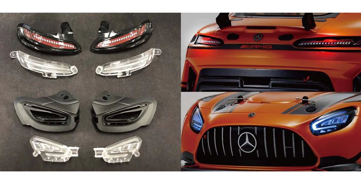Kyosho 34424C 1:10 Scale Radio Controlled Electric Powered 4WD FAZER Mk2 FZ02 Series readyset 2020 Mercedes-AMG GT3 - BanzaiHobby