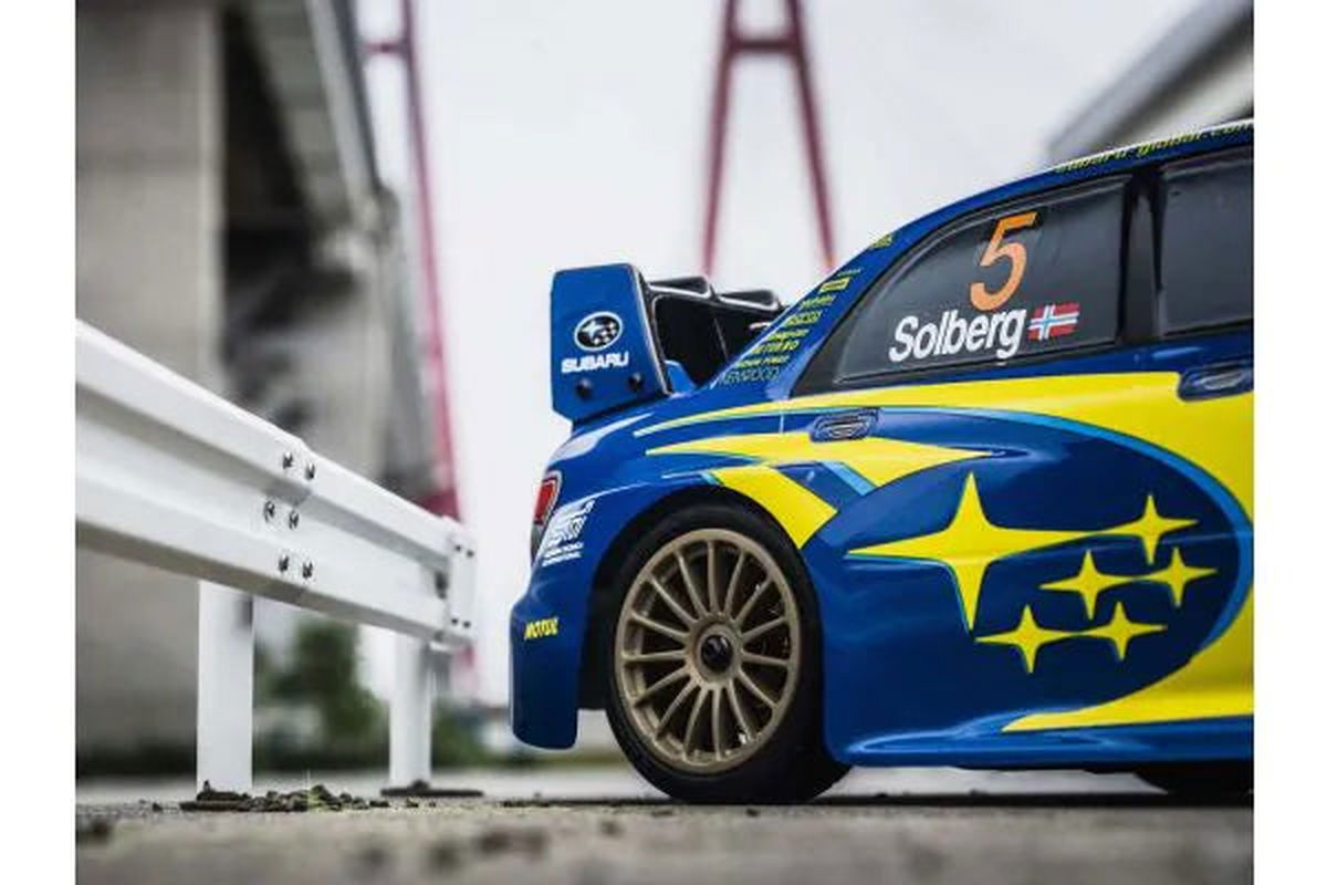 Kyosho 34426T1 1:10 Scale Radio Controlled Electric Powered 4WD FAZER Mk2 FZ02 Series readyset SUBARU IMPREZA WRC 2006 - BanzaiHobby