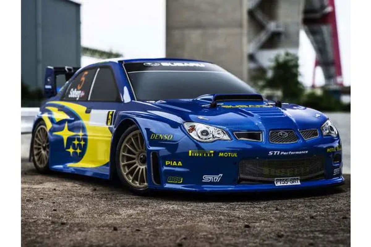 Kyosho 34426T1 1:10 Scale Radio Controlled Electric Powered 4WD FAZER Mk2 FZ02 Series readyset SUBARU IMPREZA WRC 2006 - BanzaiHobby