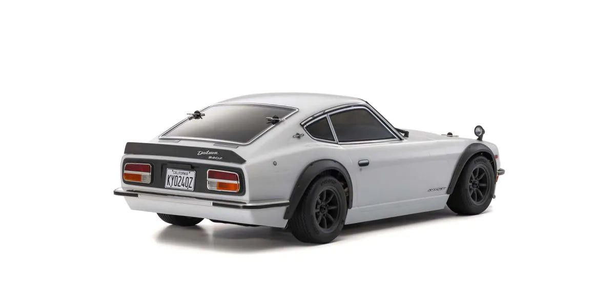 Kyosho 34427T1 FAZER Mk2 FZ02 1971 DATSUN 240Z Tuned Ver. White RTR - BanzaiHobby
