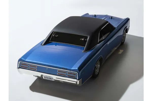 Kyosho 34431T2 1:10 Scale Radio Controlled Electric Powered 4WD FAZER Mk2 FZ02L Series readyset 1967 Pontiac® GTO™ Tyrol Blue - BanzaiHobby