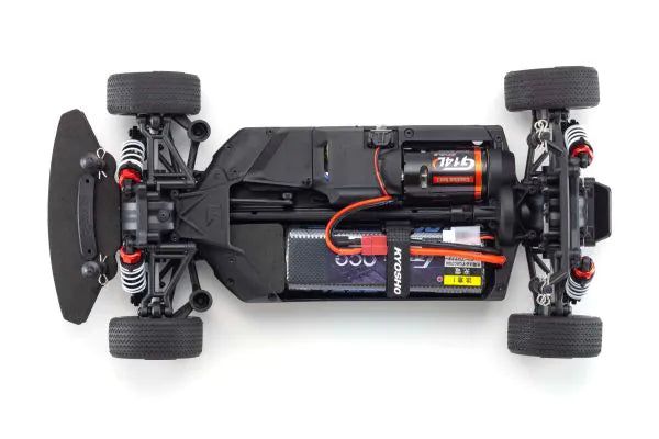 Kyosho 34431T2 1:10 Scale Radio Controlled Electric Powered 4WD FAZER Mk2 FZ02L Series readyset 1967 Pontiac® GTO™ Tyrol Blue - BanzaiHobby