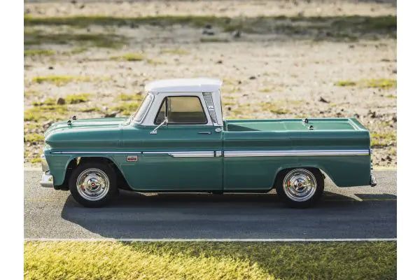 Kyosho 34435T1 1:10 Scale Radio Controlled Electric Powered 4WD FAZER Mk2 FZ02L Series readyset 1966 Chevy® C10 Fleetside Pickup Light Green - BanzaiHobby