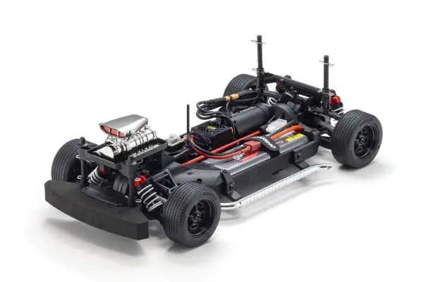 Kyosho 34494T1 1:10 Scale Radio Controlled Electric Powered 4WD FAZER Mk2 FZ02L VE Series readyset 1970 Chevy® Chevelle® Supercharged VE Dark Blue - BanzaiHobby