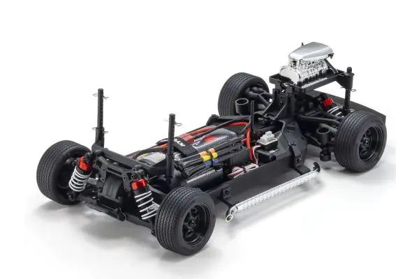 Kyosho 34494T1 1:10 Scale Radio Controlled Electric Powered 4WD FAZER Mk2 FZ02L VE Series readyset 1970 Chevy® Chevelle® Supercharged VE Dark Blue - BanzaiHobby