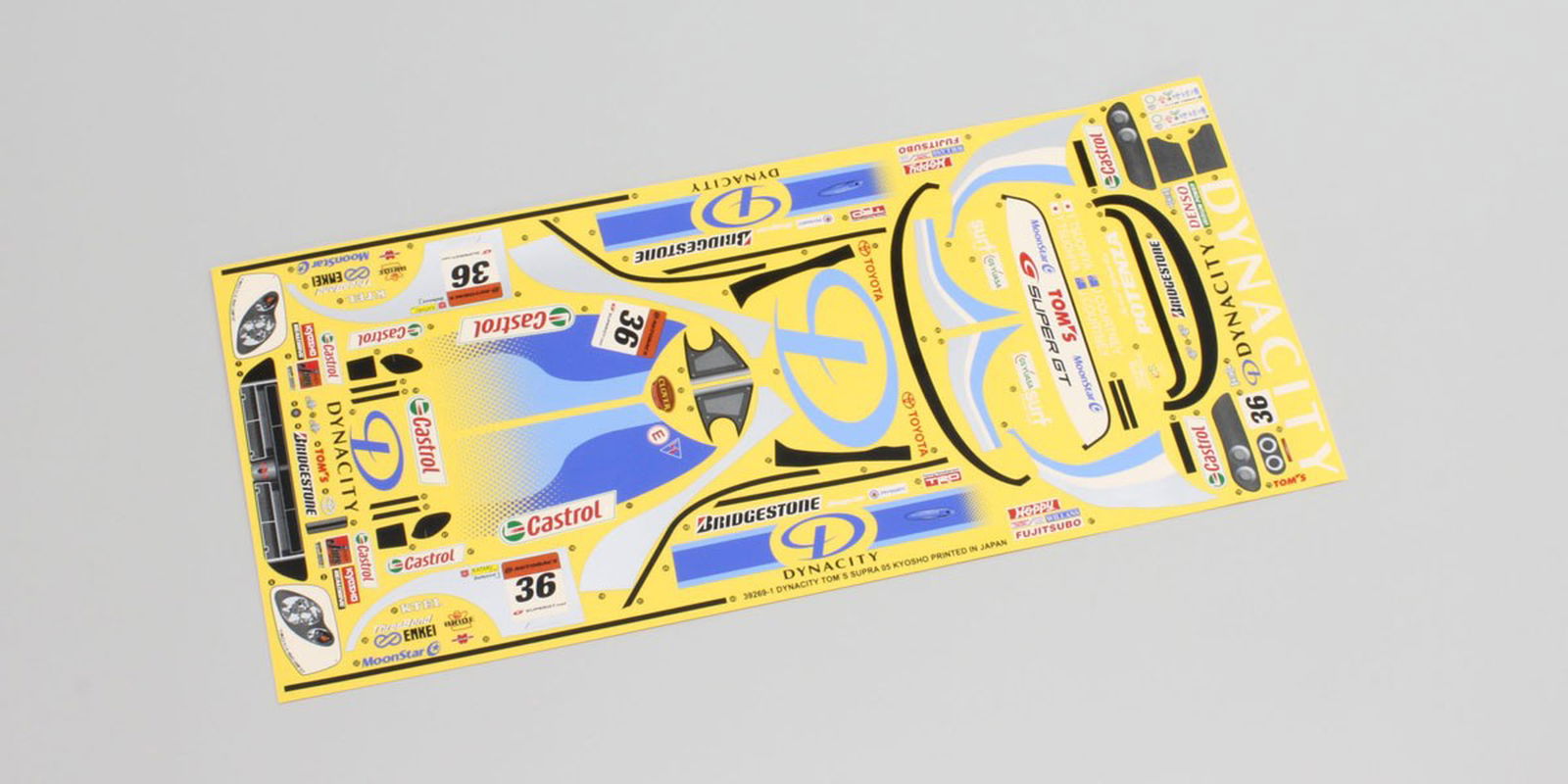 Kyosho 39269-1 Decal (DYNACITY SUPRA) - BanzaiHobby