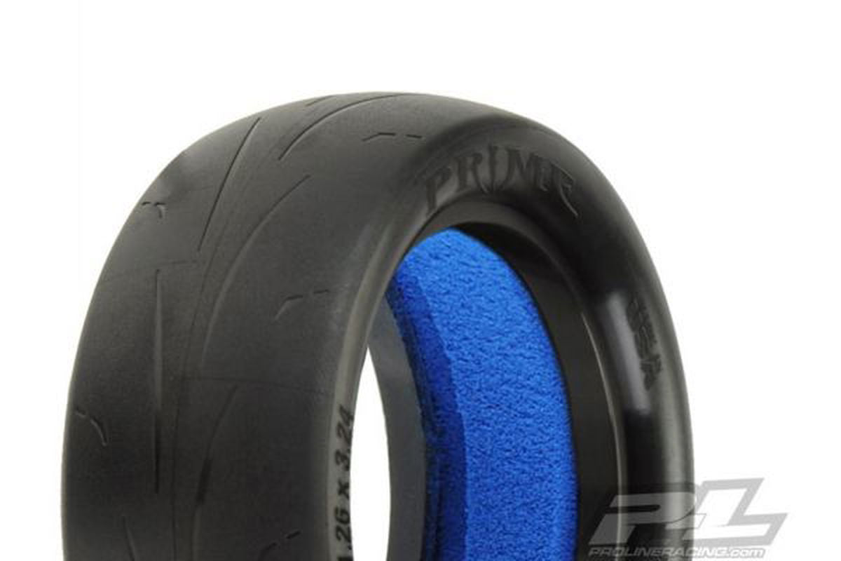 Kyosho 612229MC Prime 2.2"4WD MC(Clay)Buggy FrontTires(2) - BanzaiHobby