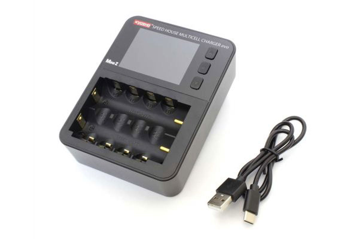 Kyosho 72012 SPEED HOUSE MULTICELL CHARGER EVO - BanzaiHobby