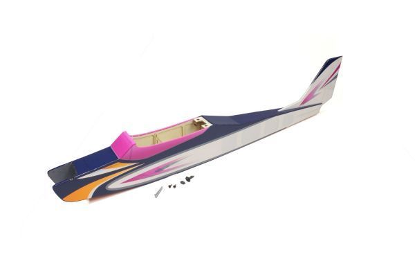 Kyosho A1252-12P Fuselage (Calmato Alpha 40 TR Purple) - BanzaiHobby