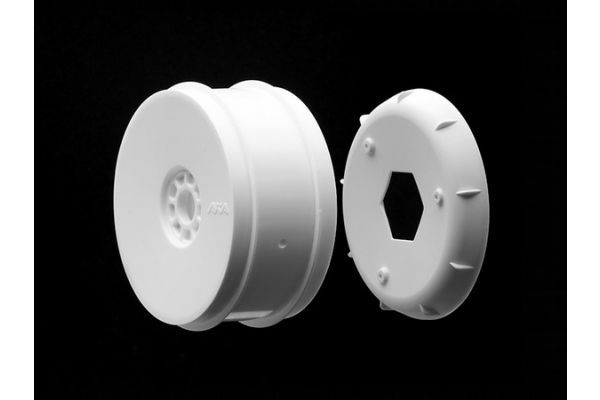 Kyosho AKA24003WB 1:8 Buggy EVO Wheels White (4pcs.) - BanzaiHobby