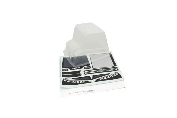 Kyosho BLB011-1 BLIZZARD 2.0 Top Body Set - BanzaiHobby