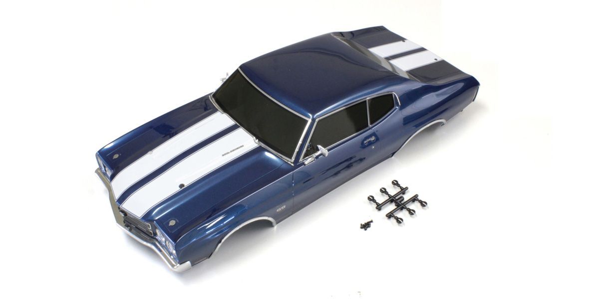 Kyosho FAB406 Completed Body Set (Chevelle FathomBlue) - BanzaiHobby