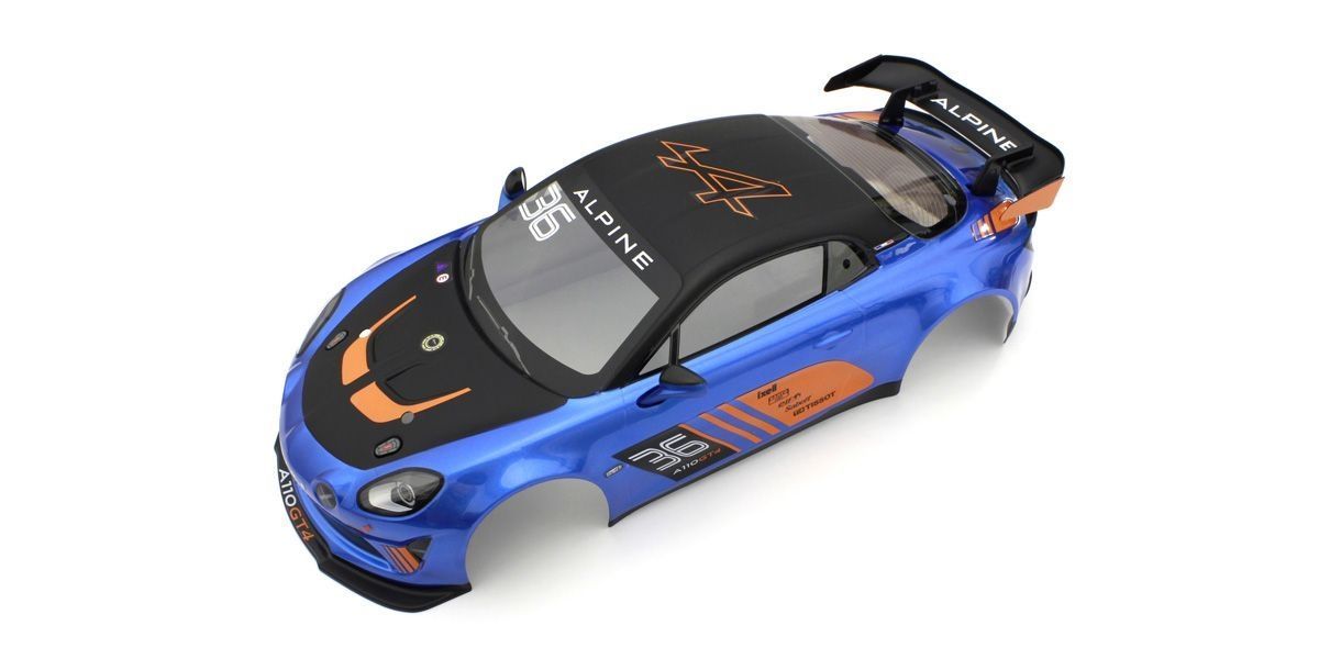 Kyosho FAB603 Alpine GT4 Decoration Body Set - BanzaiHobby